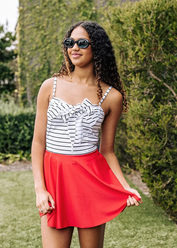 marie in ruby stripe