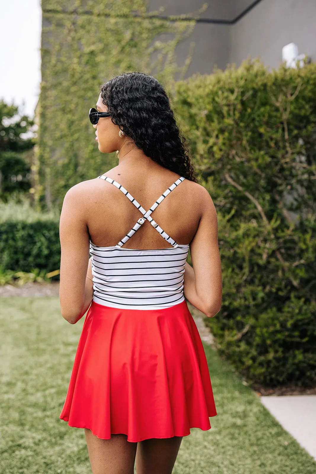 marie in ruby stripe