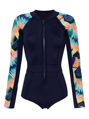 Neoprene Classic Long Sleeve Suit | Tropical