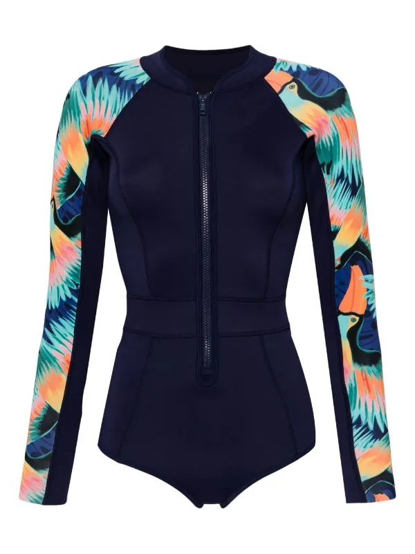 Neoprene Classic Long Sleeve Suit | Tropical