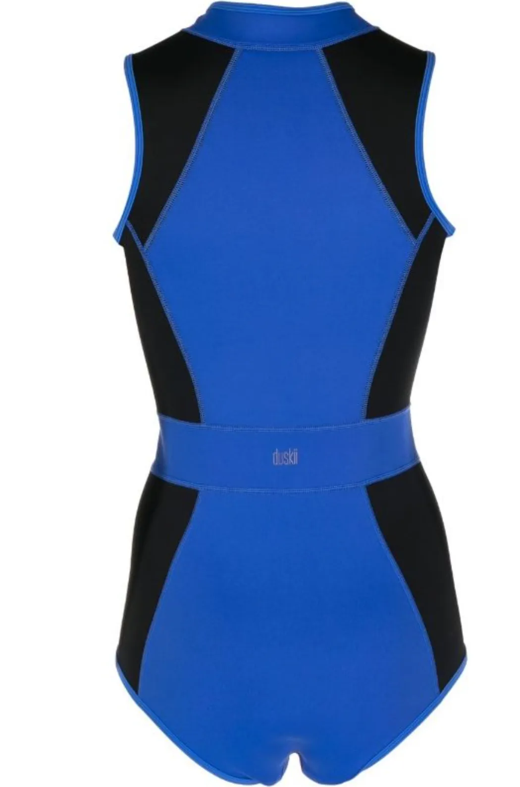 Neoprene Tank Suit | Blue & Black