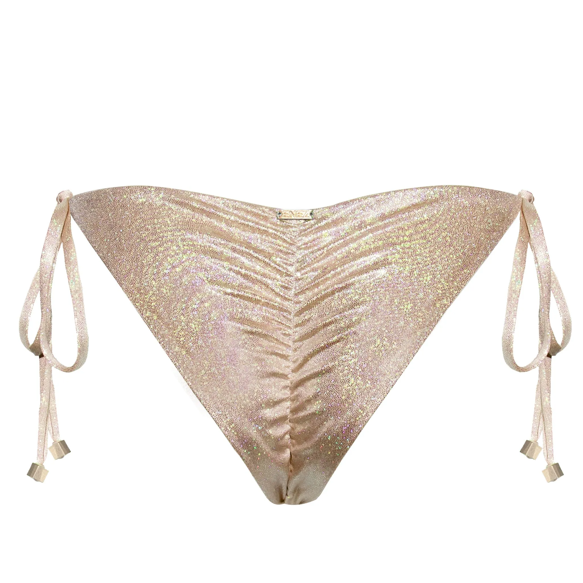NOVA SCRUNCH BOTTOMS - GLITTER GOLD