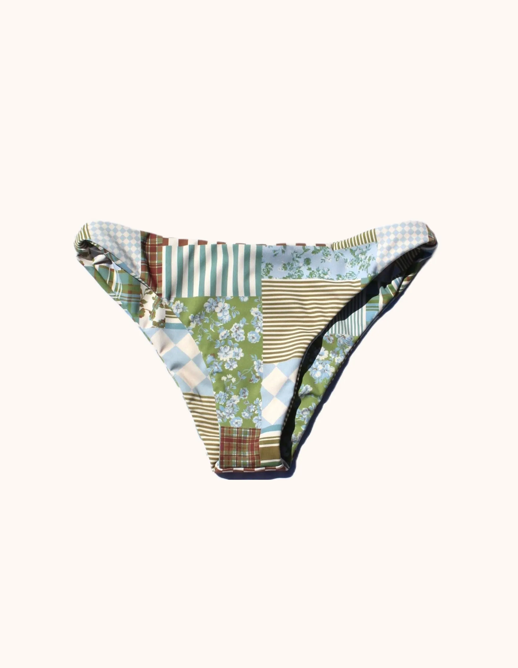 Original Cheeky Bikini Bottom // Patchwork