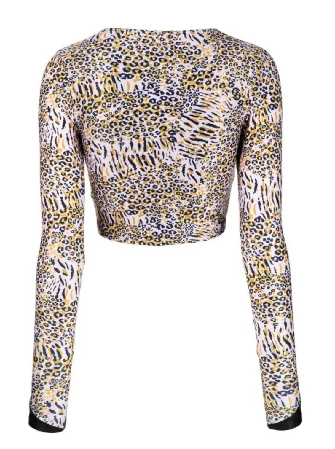 Rash Cross Over | Leopard Print & Black