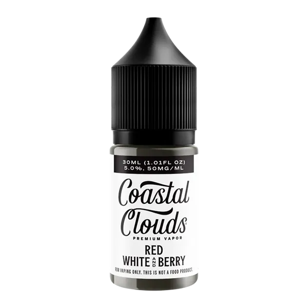 Red White & Berry Coastal Clouds Salt Nic