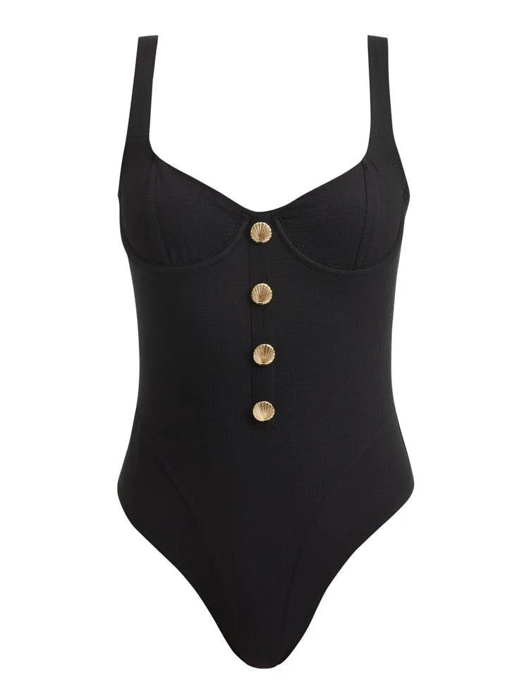 Reva Black Swimsuit