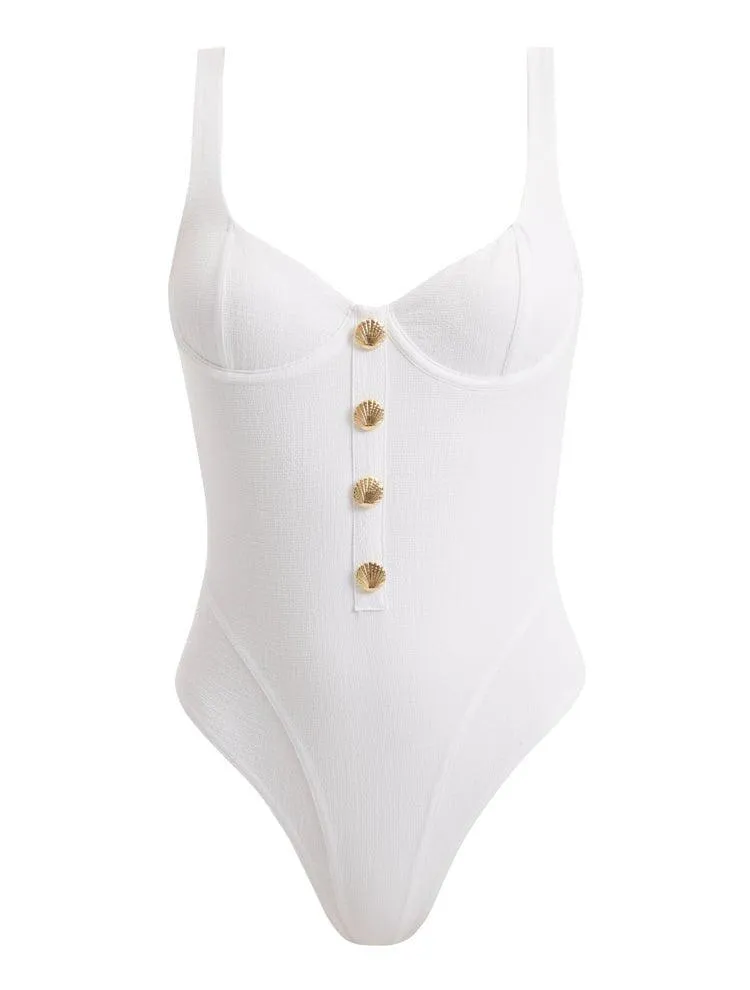 Reva White Swimsuit