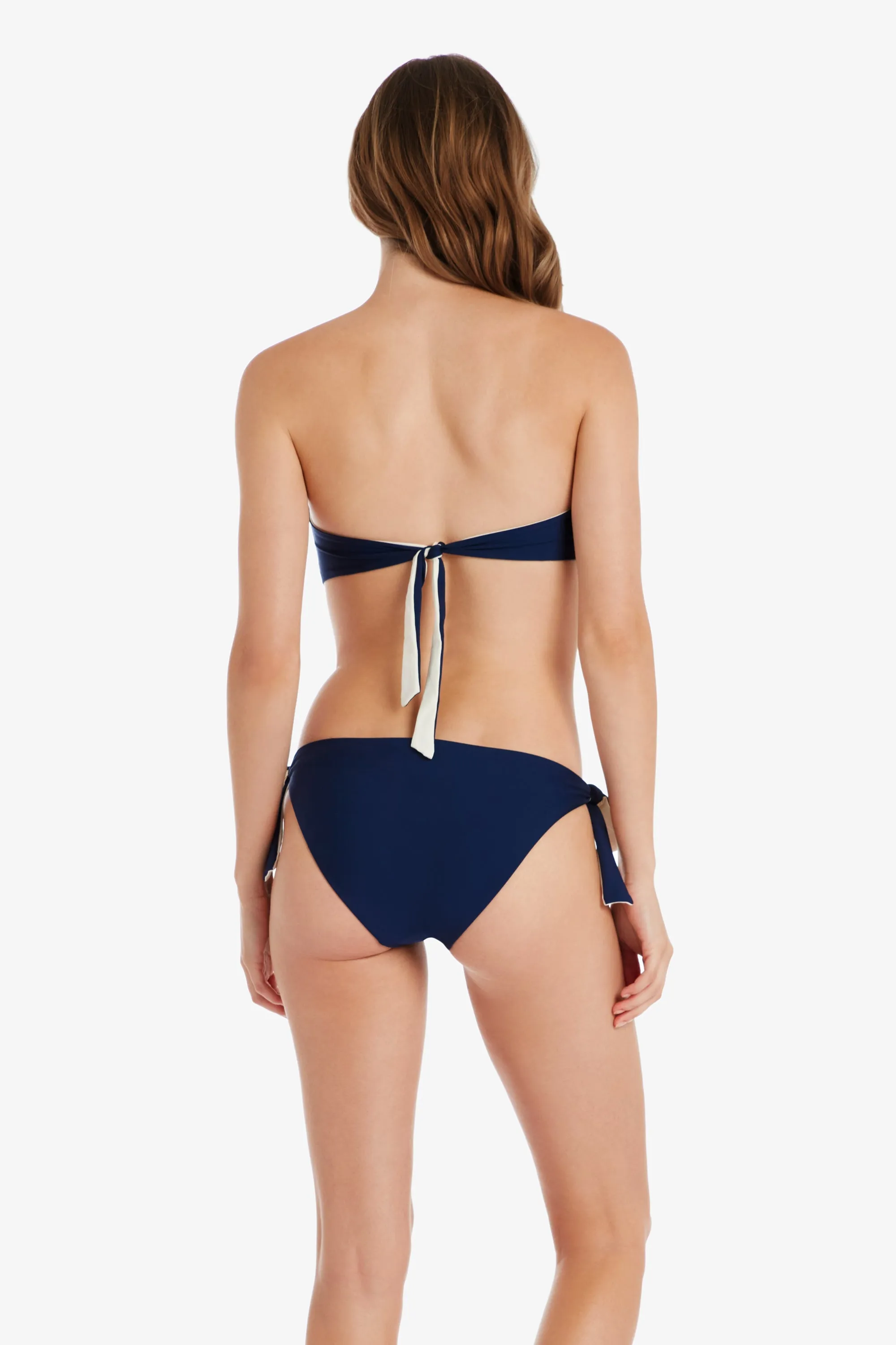 Reversible Tie Hipster  |  Navy Ivory