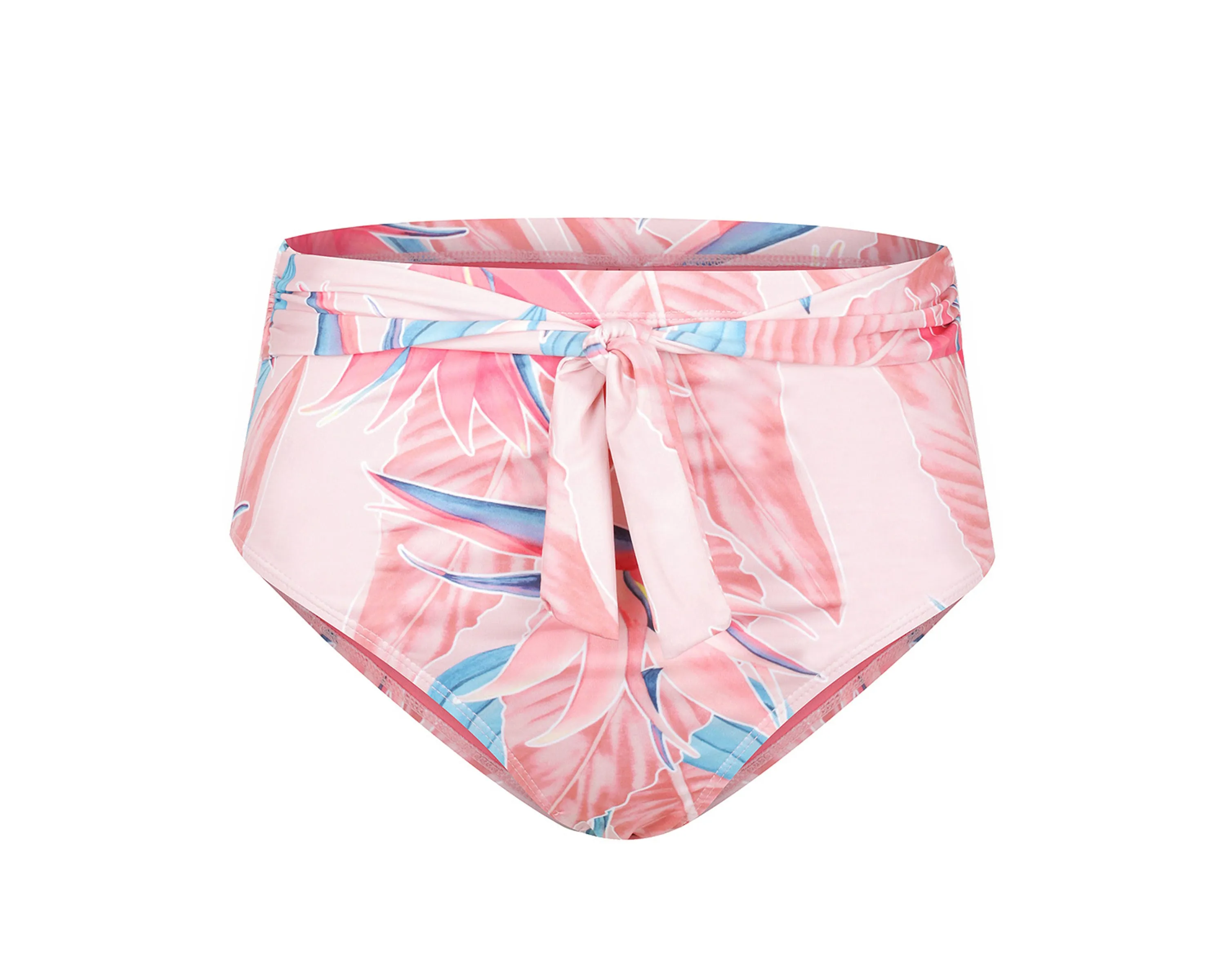 Sahara High Waisted Tie Bottoms | Paradiso Print