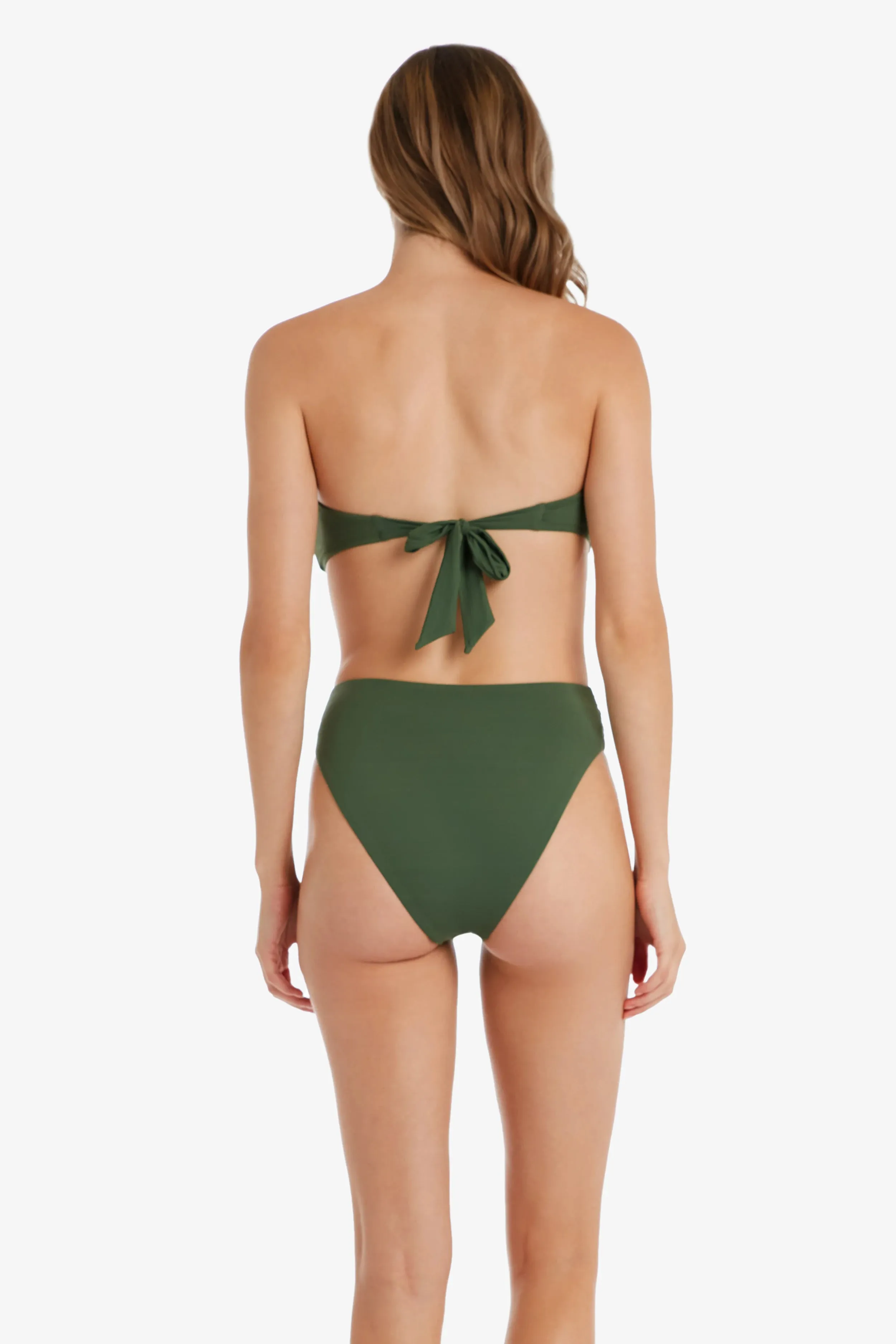 Shirred Bottom |  Textured Fatigue