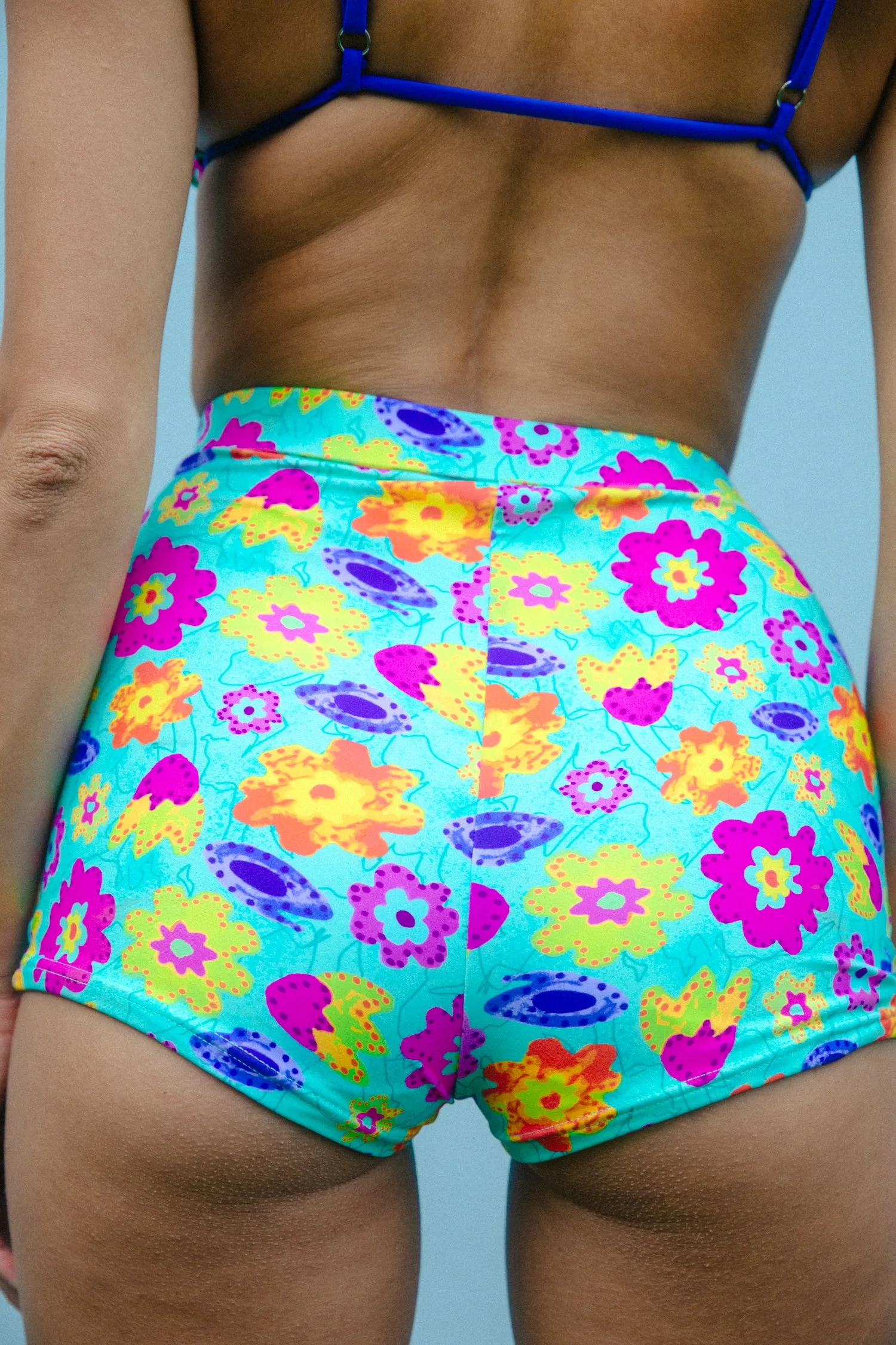 Shorties Pant - Electric Floral