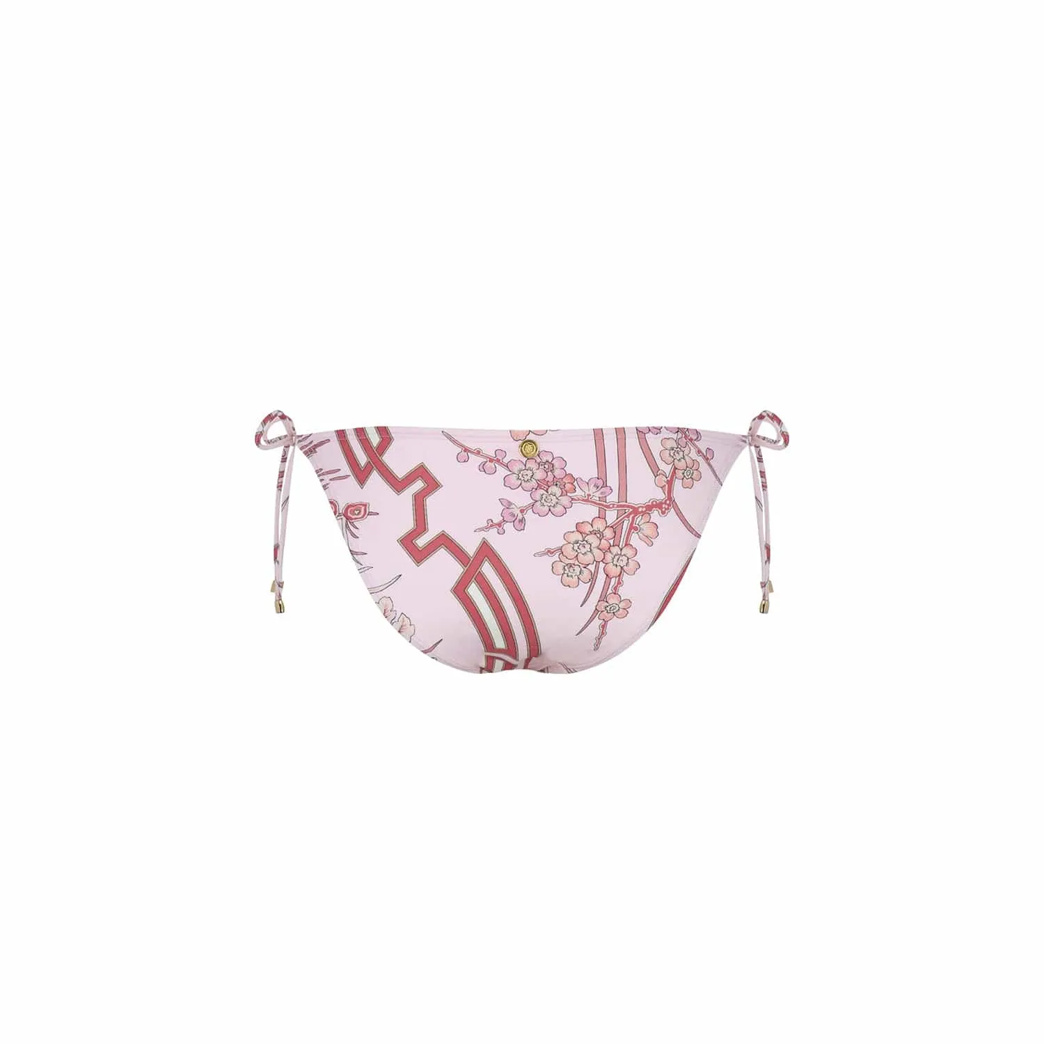 SIDE TIE BOTTOM FLEURS DE CHINE 12
