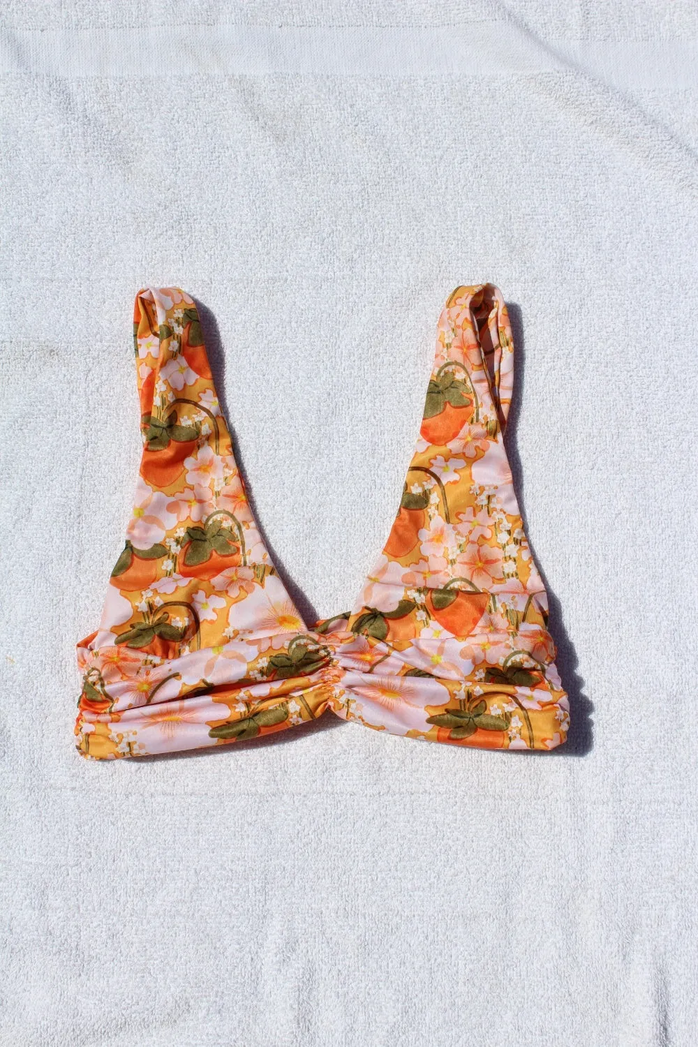 Sol Bikini Top // Strawberry Fields