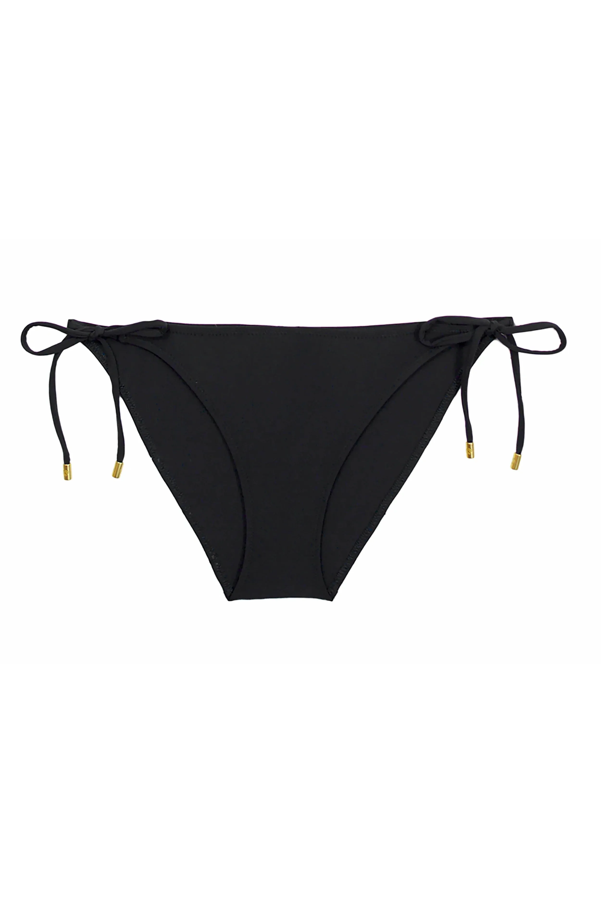 String Bikini Bottom  |  Black