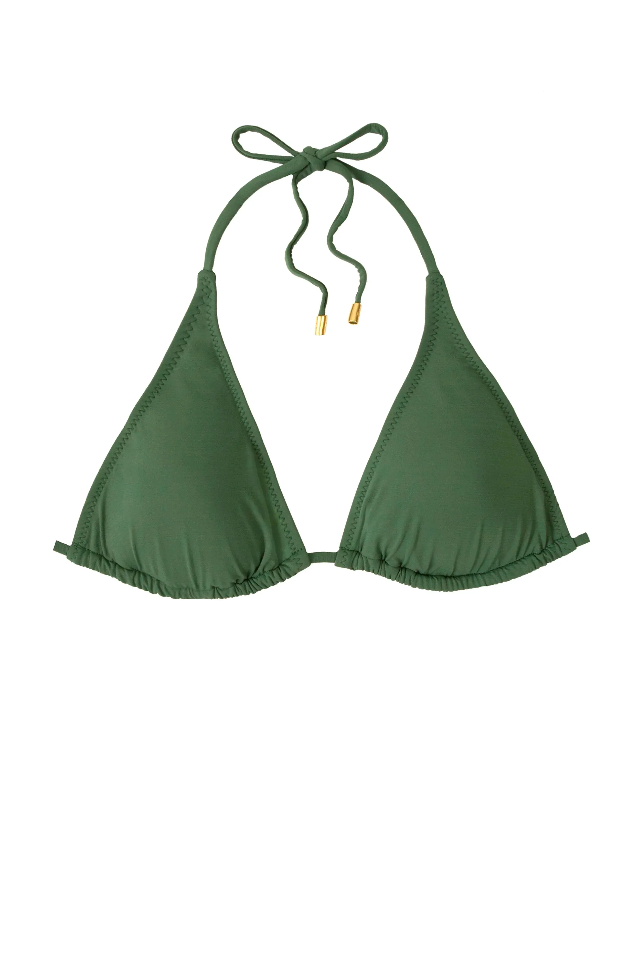 String Bikini Top  |  Textured Fatigue