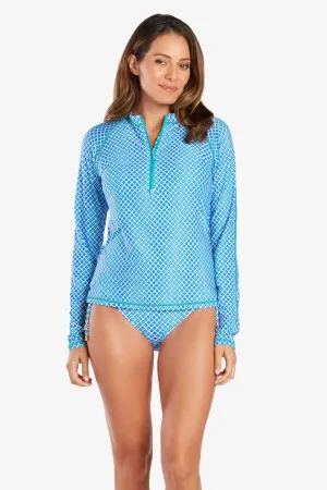 Sun Shirt Upf 50   |  Ombre Geo