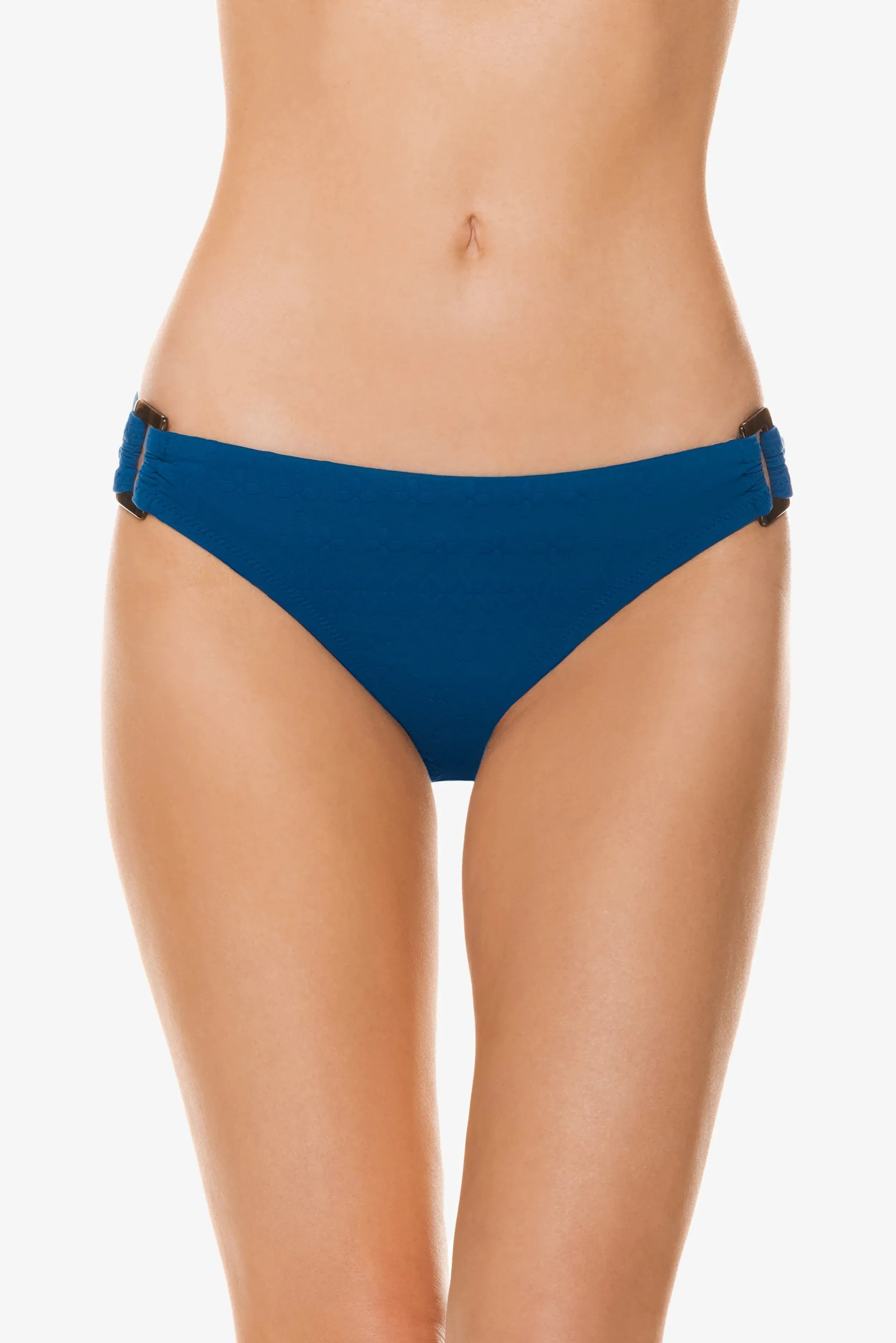 Tortoise Hipster  |  Jacquard Textured Marine Blue
