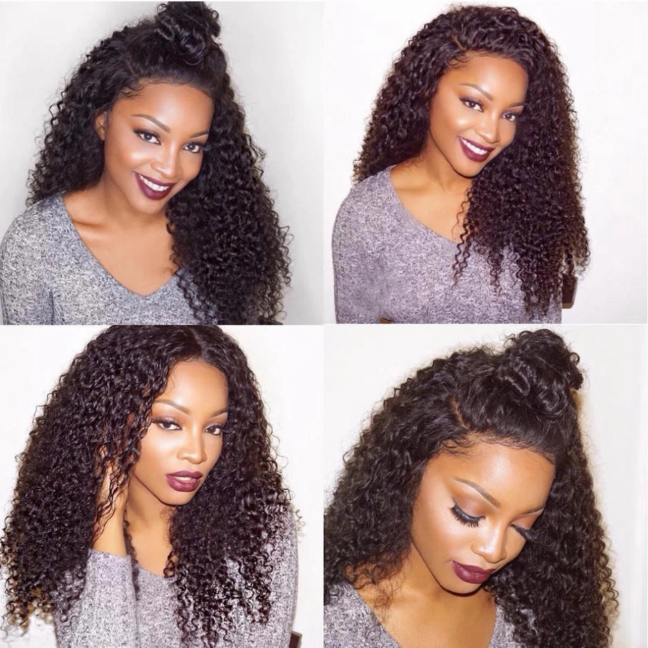 Tuneful Brazilian Jerry Curly Hair 4 Bundles Remy Human Hair Weft Weaving Hair Extensions