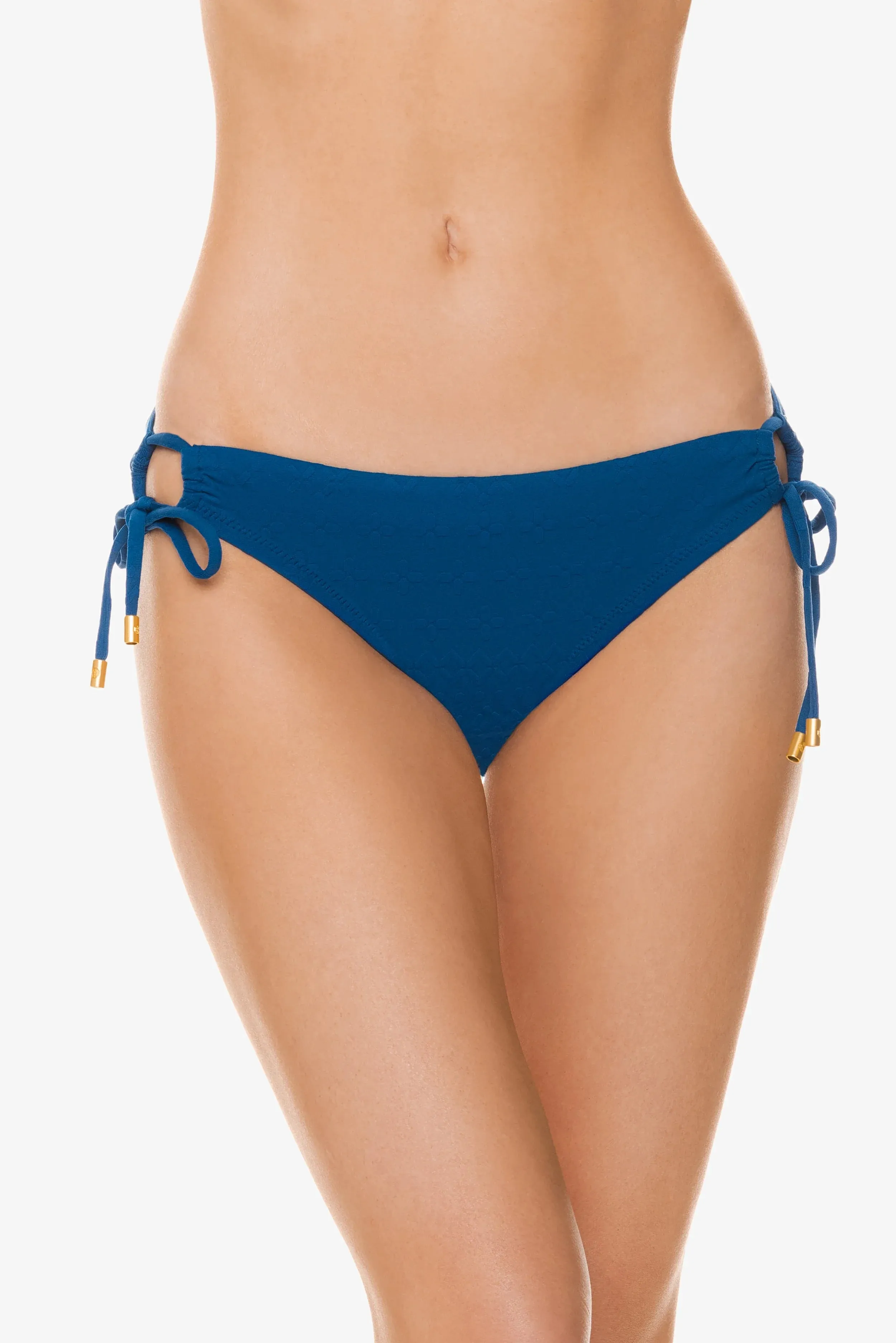 Tunnel Side Hipster  |  Jacquard Textured Marine Blue