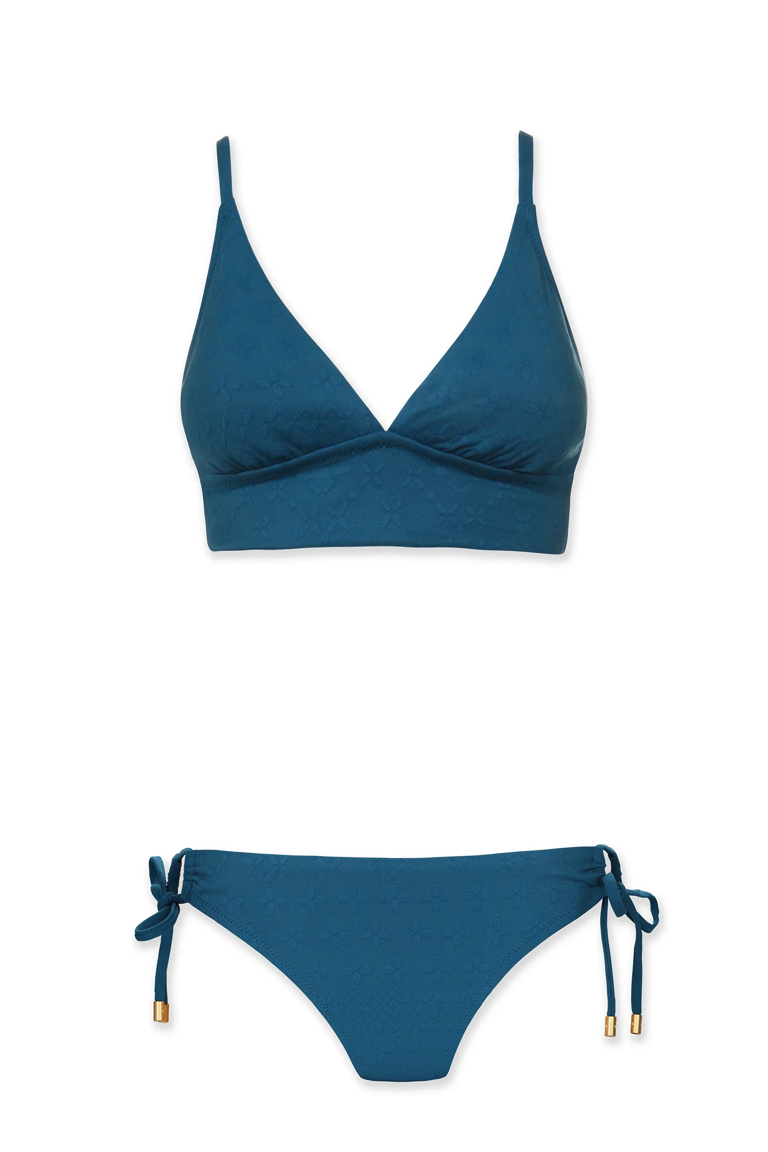 Tunnel Side Hipster  |  Jacquard Textured Marine Blue