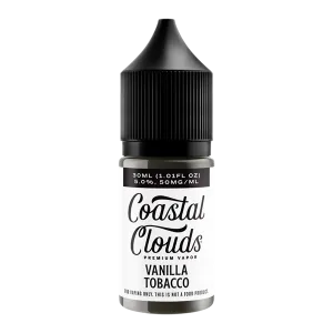 Vanilla Tobacco Coastal Clouds Salt Nic