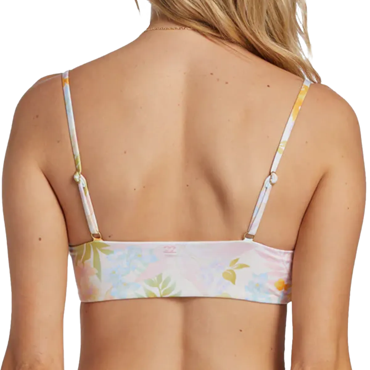 Women's Peaceful Palms Zoe Crop Bikini Top