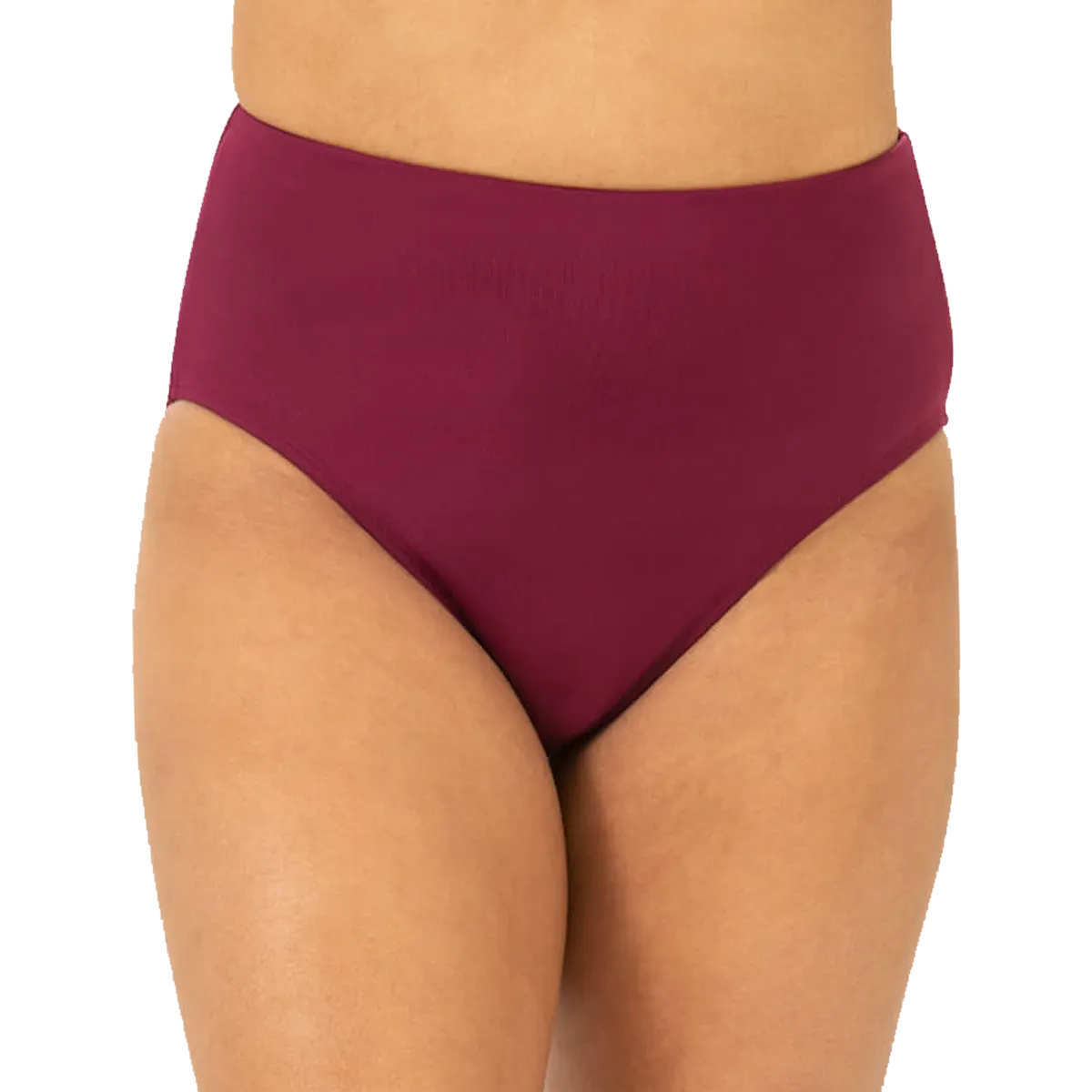 Women's Solid High Waisted Contemporary Bottom