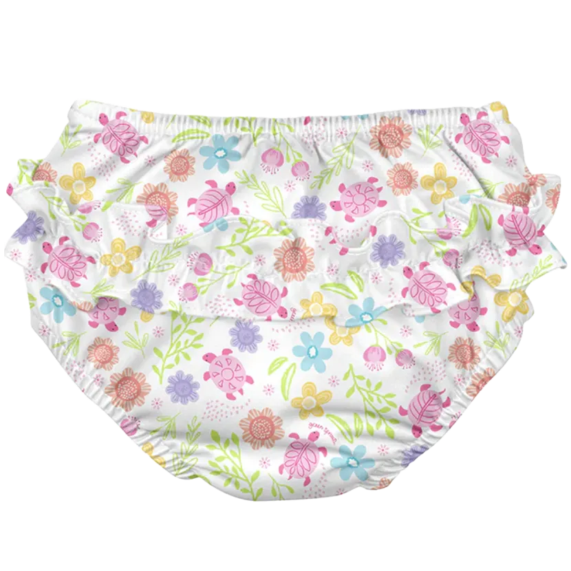 Youth Ruffle Snap Swim Diaper