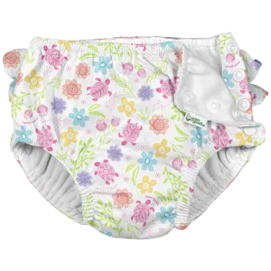 Youth Ruffle Snap Swim Diaper