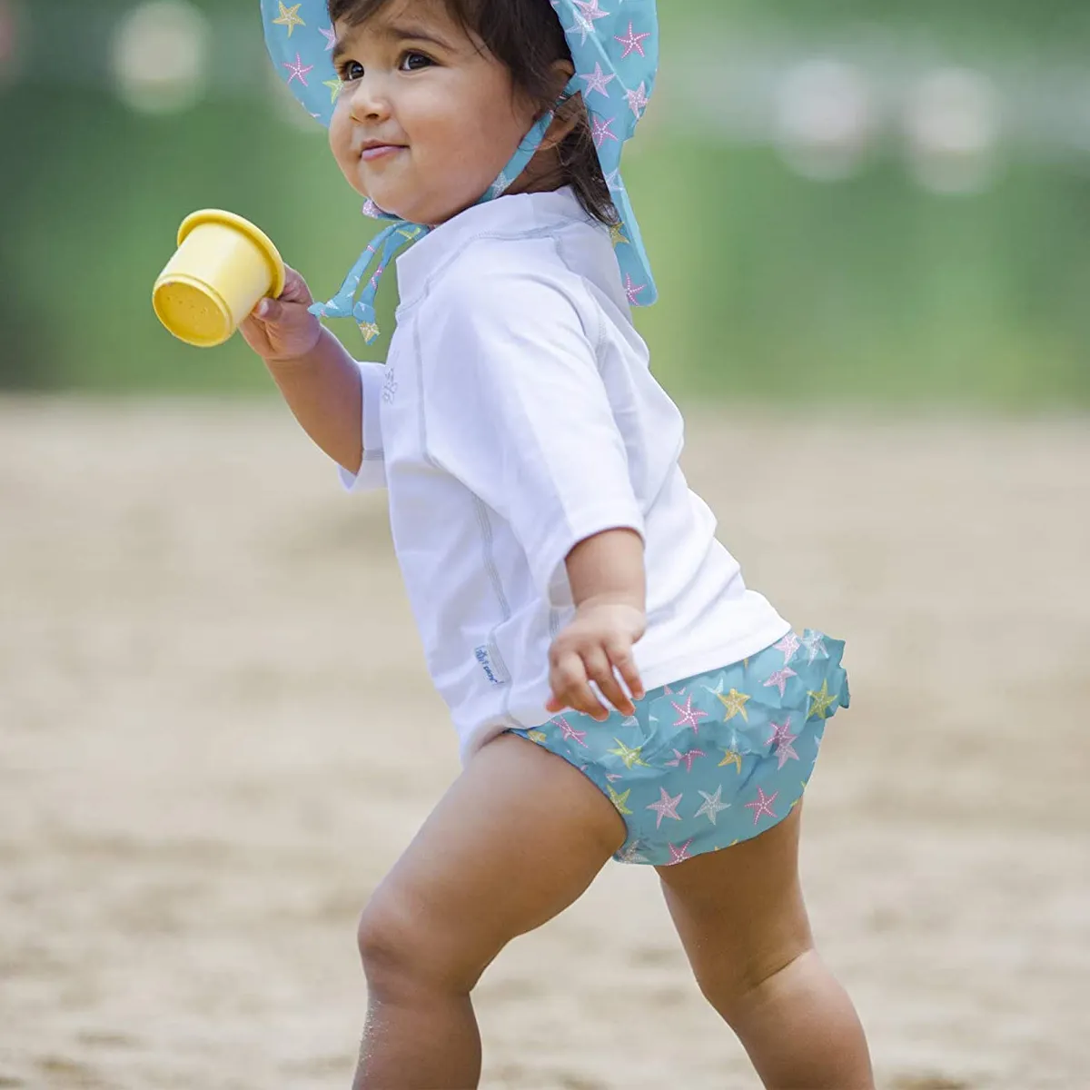 Youth Ruffle Snap Swim Diaper